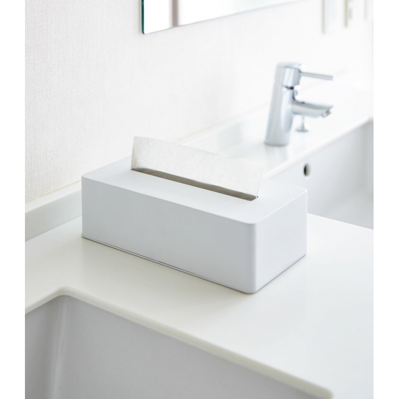 Yamazaki - Tower. Επιτραπέζια Θήκη Για Χαρτομάντηλα WH Yamazaki - Tower. Επιτραπέζια Θήκη Για Χαρτομάντηλα WH