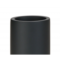 Andrea House - Ποτηράκι Για Οδοντόβουρτσες Black Resin