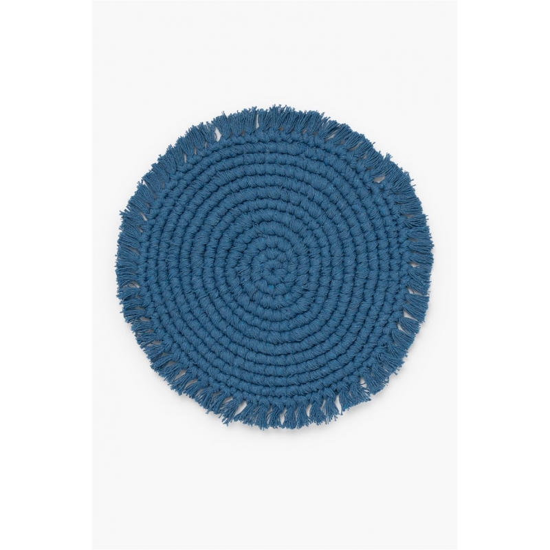 Calma House - Βαμβακερό Σουπλά Vera Blue 38cm