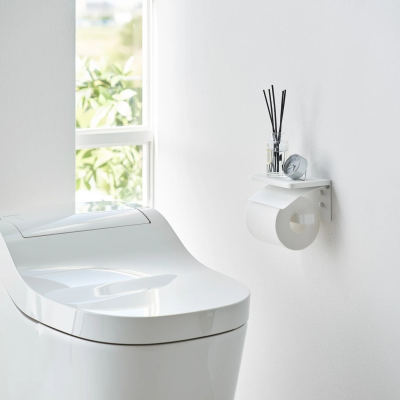 Yamazaki - Επιτοίχια Βάση Για Χαρτί Υγείας Tower WH Yamazaki - Επιτοίχια Βάση Για Χαρτί Υγείας Tower WH