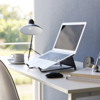 Yamazaki - Βάση Στήριξης Tablet / Laptop Διπλής Θέσης Tower BK Yamazaki - Βάση Στήριξης Tablet / Laptop Διπλής Θέσης Tower BK