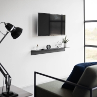 Yamazaki - Επιτοίχιο Ράφι Με Μαγνητική Επιφάνεια 90cm Tower BK