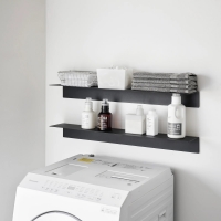Yamazaki - Επιτοίχιο Ράφι Με Μαγνητική Επιφάνεια 90cm Tower BK