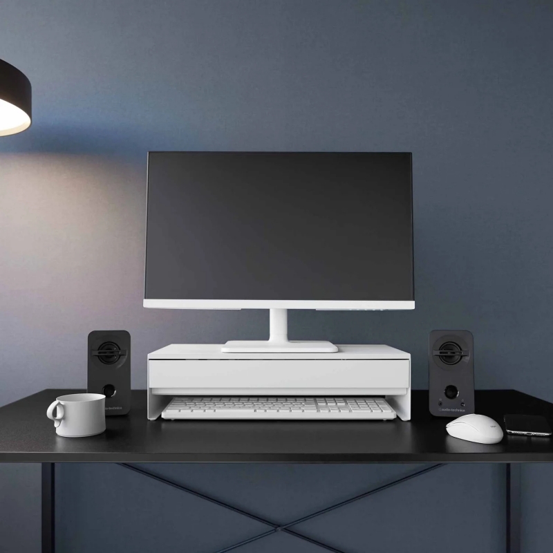 Yamazaki - Tower. Βάση Για Monitor Με Συρτάρι WH Yamazaki - Tower. Βάση Για Monitor Με Συρτάρι WH