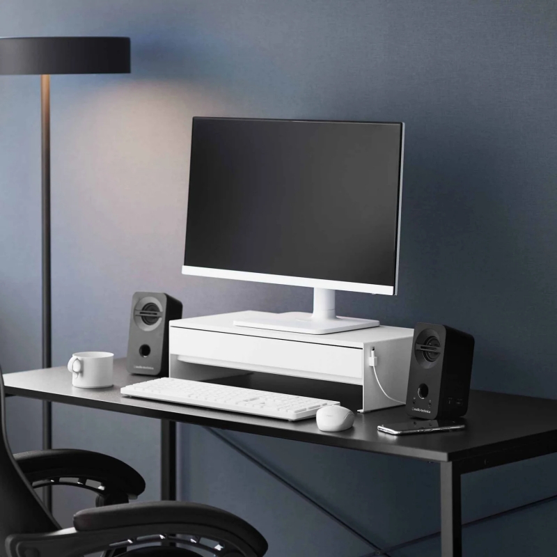 Yamazaki - Tower. Βάση Για Monitor Με Συρτάρι WH Yamazaki - Tower. Βάση Για Monitor Με Συρτάρι WH