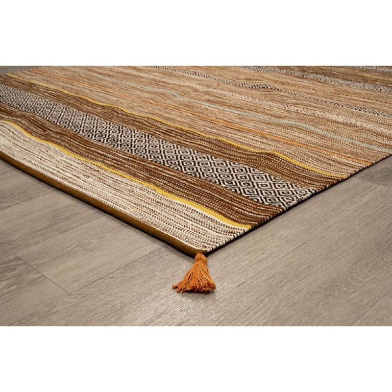 ΧΑΛΙ ANTIQUE KILIM  ΧΕΙΡΟΠΟΙΗΤΟ 6080 BEIGE - 070X190  NewPlan