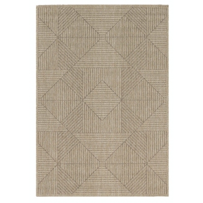 ΧΑΛΙ ETHNIK  2011C BROWN/CARAMEL BEIGE - 070X140  NewPlan