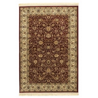 ΧΑΛΙ KLASSIK 1533A (1536 CHERRY-CHERRY) ΜΕ ΚΡΟΣΣΙ - SET067(2x140,1x200)  NewPlan