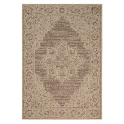 ΧΑΛΙ ETHNIK  204005C BROWN/CARAMEL BEIGE - 200X285  NewPlan