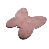 ΧΑΛΙ PUFFY JM7 DARK PINK BUTTERFLY ANTISLIP - 120X120B NewPlan ΧΑΛΙ PUFFY JM7 DARK PINK BUTTERFLY ANTISLIP - 120X120B NewPlan