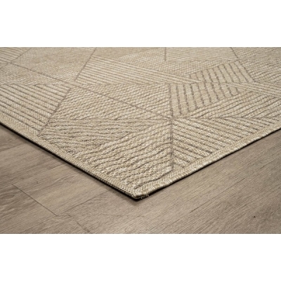ΧΑΛΙ ETHNIK  2011C BROWN/CARAMEL BEIGE - 070X140  NewPlan