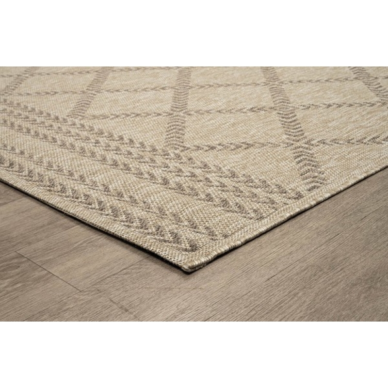 ΧΑΛΙ ETHNIK  2012C BROWN/CARAMEL BEIGE - 070X140  NewPlan
