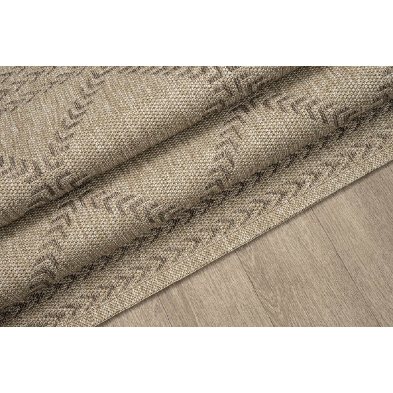 ΧΑΛΙ ETHNIK  2012C BROWN/CARAMEL BEIGE - 070X140  NewPlan