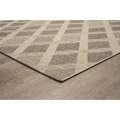 ΧΑΛΙ ETHNIK  203729C BROWN/CARAMEL BEIGE - 070X140  NewPlan