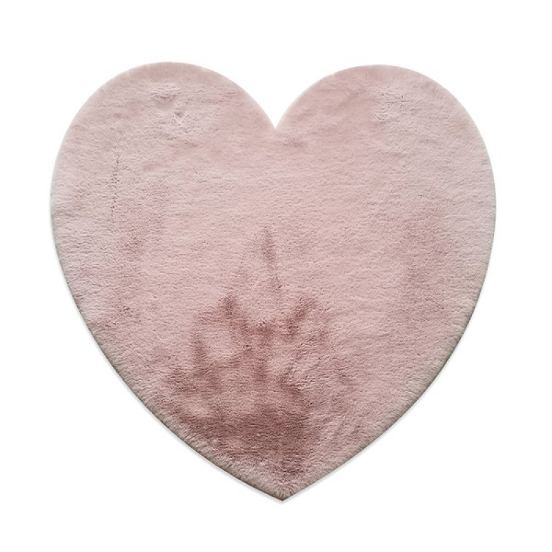 ΧΑΛΙ PUFFY FC19 PINK HEART ANTISLIP - 120X120Η NewPlan ΧΑΛΙ PUFFY FC19 PINK HEART ANTISLIP - 120X120Η NewPlan