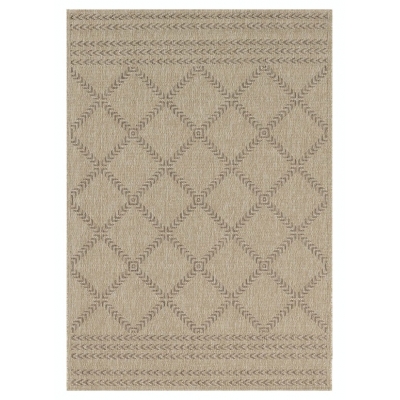 ΧΑΛΙ ETHNIK  2012C BROWN/CARAMEL BEIGE - 070X140  NewPlan