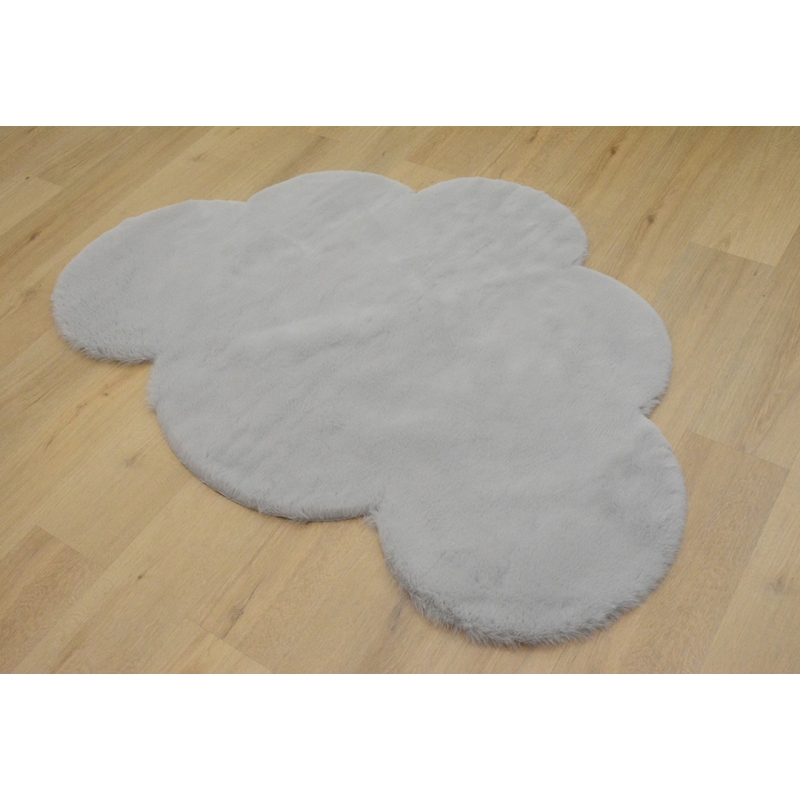 ΧΑΛΙ PUFFY FC6 L.GREY  CLOUD ANTISLIP - O80X120  NewPlan
