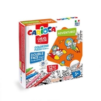 Carioca Puzzle 2σε1 χρωματίζω "Adventures" 35 τεμ. 70x35εκ. Carioca Puzzle 2σε1 χρωματίζω "Adventures" 35 τεμ. 70x35εκ.