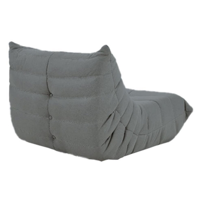 Πολυθρόνα Nextdeco Togo Alcantara σκούρο γκρι Y70x85x103εκ Πολυθρόνα Nextdeco Togo Alcantara σκούρο γκρι Y70x85x103εκ
