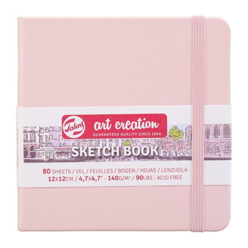 Talens Sketch book ροζ 80φυλ. 12x12εκ. 140 γρ. Talens Sketch book ροζ 80φυλ. 12x12εκ. 140 γρ.