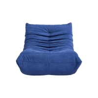 Compressed Nextdeco πολυθρόνα Togo μπλε Υ70x85x103εκ. Compressed Nextdeco πολυθρόνα Togo μπλε Υ70x85x103εκ.