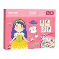 Mideer μαγνητικό παζλ 2 σε 1 "Sweet Girl" 71τμχ