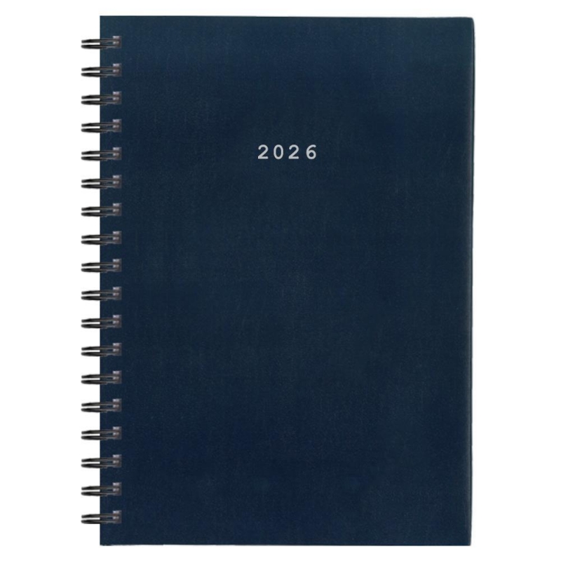 Next ημερολόγιο 2026 basic ημερήσιο σπιράλ μπλε 14x21εκ. Next ημερολόγιο 2026 basic ημερήσιο σπιράλ μπλε 14x21εκ.