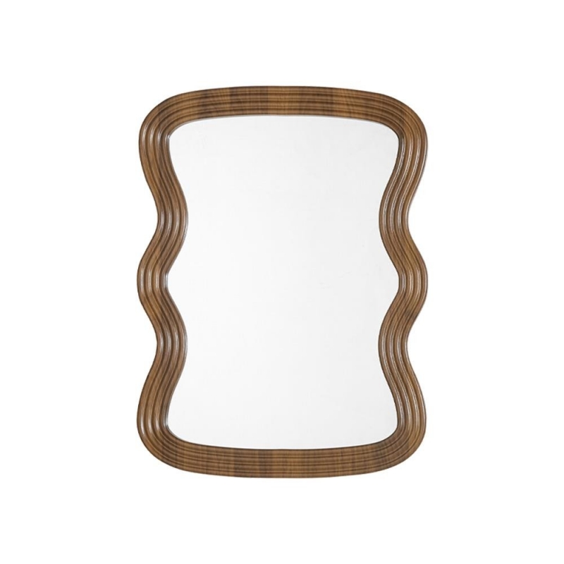 Καθρέφτης τοίχου Nextdeco φυσικό PVC 80x60εκ. Καθρέφτης τοίχου Nextdeco φυσικό PVC 80x60εκ.