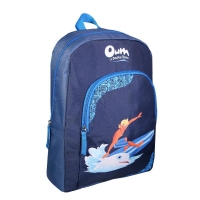 Bagtrotter τσάντα πλάτης νηπίου Oum Le Dauphin Blue Υ31x24x8εκ.