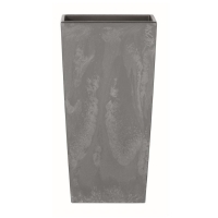 Γλάστρα - κασπώ Urbi beton effect γκρι Y75x40x40εκ. Μεγάλη