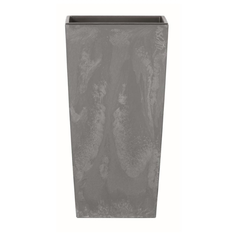 Γλάστρα - κασπώ Urbi beton effect γκρι Y75x40x40εκ. Μεγάλη