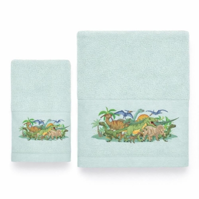 Σετ παιδικές πετσέτες Dinosaurs 100% βαμβάκι πεννιε 480gsm