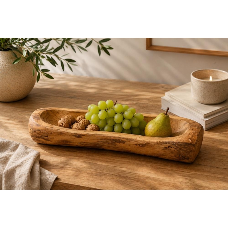 Μπωλ διακοσμητικό Nextdeco Tribeca ανακυκλωμένο ξύλο teak Y5x28x14εκ. Μπωλ διακοσμητικό Nextdeco Tribeca ανακυκλωμένο ξύλο teak Y5x28x14εκ.