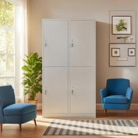 Φοριαμός - Μεταλλική ντουλάπα Nextdeco 4 ντουλάπια με κλειδιά Υ185x90x45εκ βάθος. Φοριαμός - Μεταλλική ντουλάπα Nextdeco 4 ντουλάπια με κλειδιά Υ185x90x45εκ βάθος.