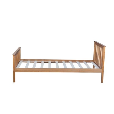 Κρεβάτι μονό Nexdeco Wilton (για στρώμα 90x190εκ.), σε φυσικό χρώμα Υ82x198x98εκ. Κρεβάτι μονό Nexdeco Wilton (για στρώμα 90x190εκ.), σε φυσικό χρώμα Υ82x198x98εκ.