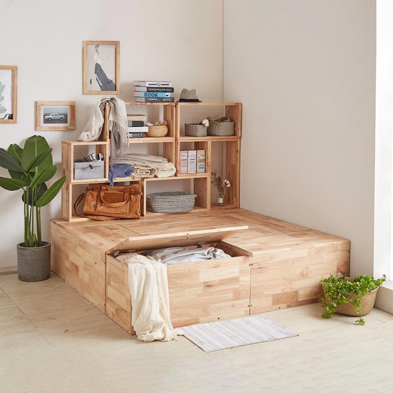 Ξύλινο παγκάκι- μπαούλο Nextdeco Natural Υ39x40x80εκ. Ξύλινο παγκάκι- μπαούλο Nextdeco Natural Υ39x40x80εκ.