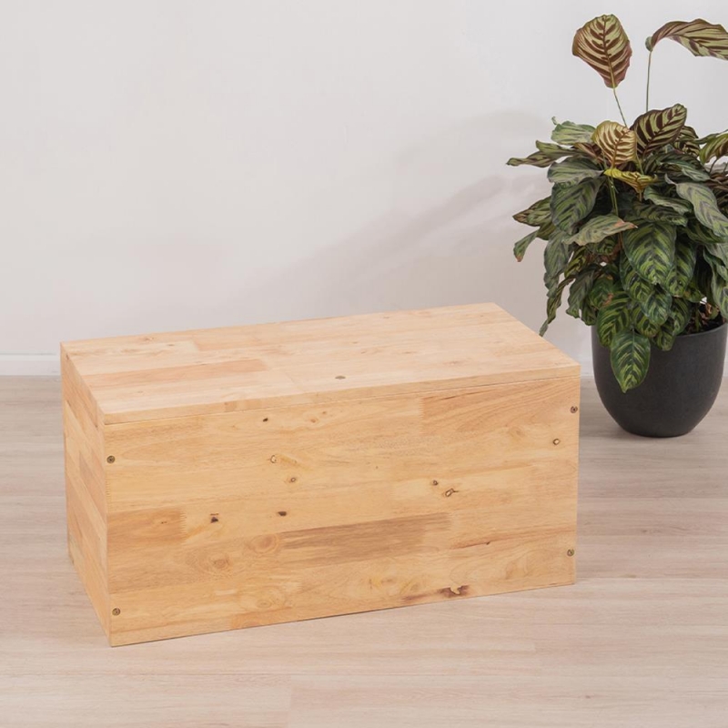 Ξύλινο παγκάκι- μπαούλο Nextdeco Natural Υ39x40x80εκ. Ξύλινο παγκάκι- μπαούλο Nextdeco Natural Υ39x40x80εκ.