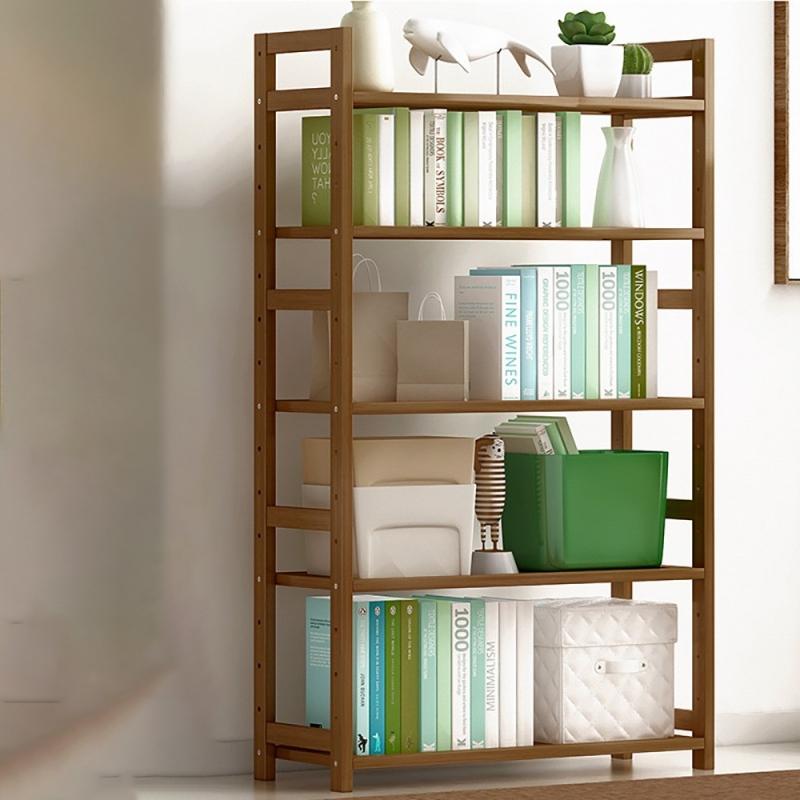 Βιβλιοθήκη Nextdeco από μπαμπού 5 επιπέδων Υ128x68x25εκ. Βιβλιοθήκη Nextdeco από μπαμπού 5 επιπέδων Υ128x68x25εκ.