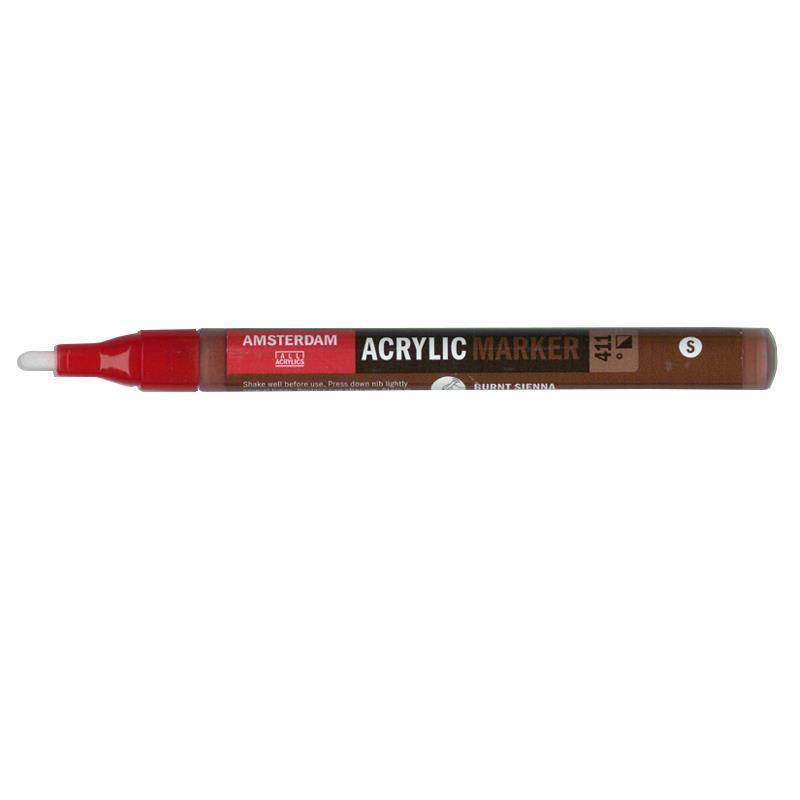 Talens amsterdam marker 411 burnt sienna small Talens amsterdam marker 411 burnt sienna small