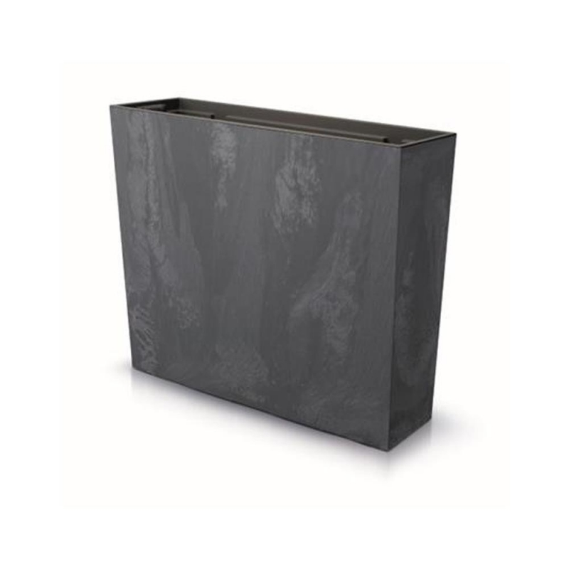 Ζαρντινιέρα ανθρακί beton effect Y49,8x58x18εκ.