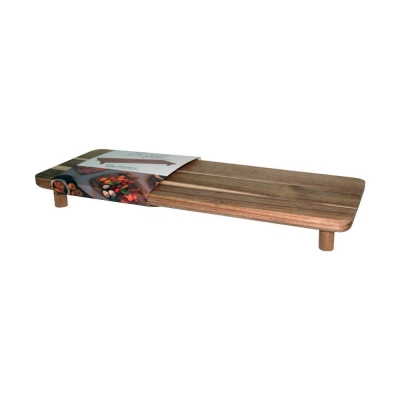 Πλατώ σερβιρίσματος ξύλινο Υ3,8x36x14,5εκ.