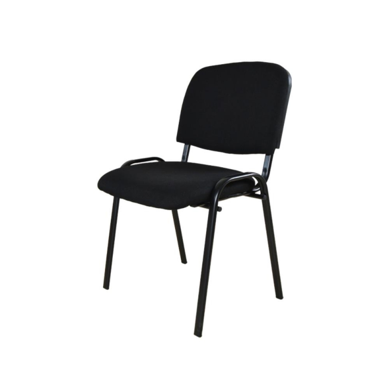Καρέκλα επισκέπτη Nextdeco μαύρη Υ81,5x58x54,5εκ.