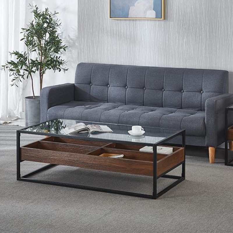 Τραπέζι Nextdeco επιφάνεια από MDF Υ40x120x60εκ. Τραπέζι Nextdeco επιφάνεια από MDF Υ40x120x60εκ.