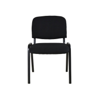 Καρέκλα επισκέπτη Nextdeco μαύρη Υ81,5x58x54,5εκ.
