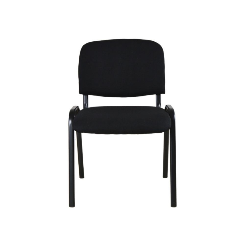 Καρέκλα επισκέπτη Nextdeco μαύρη Υ81,5x58x54,5εκ.