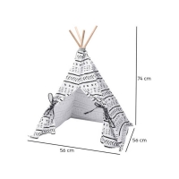Σπιτάκι-σκηνή κατοικιδίου "Teepee Pet" Υ74x56x56
εκ. Σπιτάκι-σκηνή κατοικιδίου "Teepee Pet" Υ74x56x56
εκ.