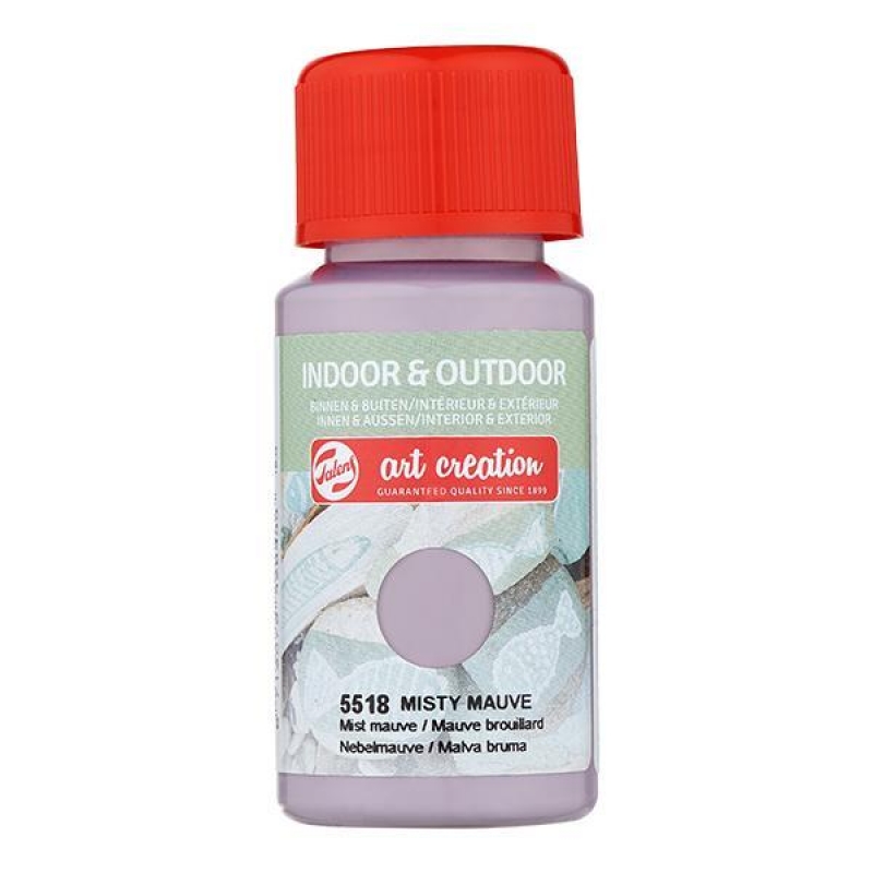 Talens χρώμα indoor/outdoor 5518 misty mauve 50 ml Talens χρώμα indoor/outdoor 5518 misty mauve 50 ml