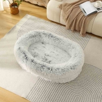 Κρεβάτι κατοικιδίου γκρι Medium Υ18×75×55εκ.