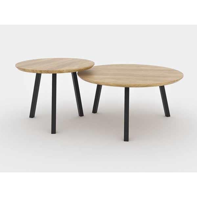 Τραπέζι σαλονιού Nextdeco στρόγγυλο MDF 25mm. Ø60xY43εκ. Τραπέζι σαλονιού Nextdeco στρόγγυλο MDF 25mm. Ø60xY43εκ.