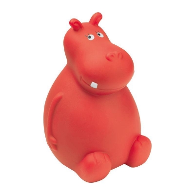 Κουμπαράς ιπποπόταμος Hippo κόκκινος  Υ13x8,6x8εκ.